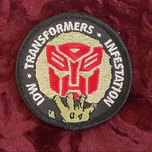 **FINAL PRICE** RARE IDW Transformers Infestation Zombies Embroidered Patch 2011